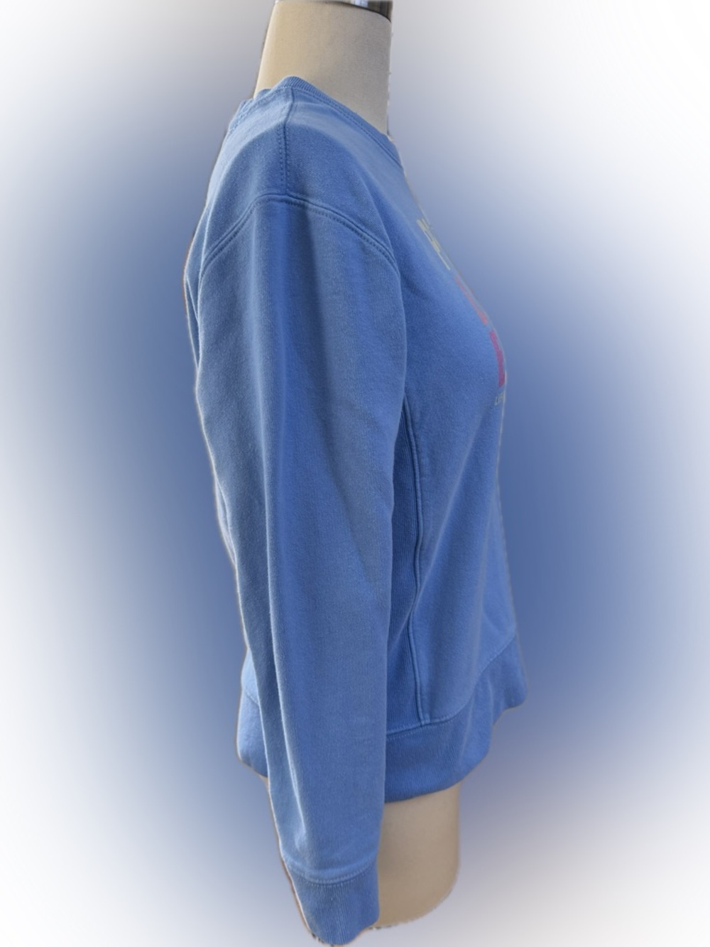 Life Is Good | Simply True Fleece Crew | Peace. Love. Beach. | in size S - Picture 3 of 10